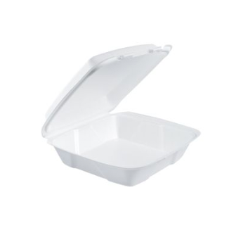 CONT FOAM WHITE PLAIN L DART PRODEL-ES-90HT1R