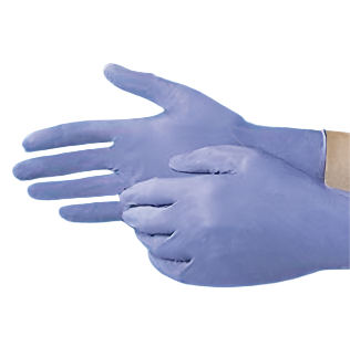 GLOVES NITRILE BLUE L (X10) PRODEL-LG-6354