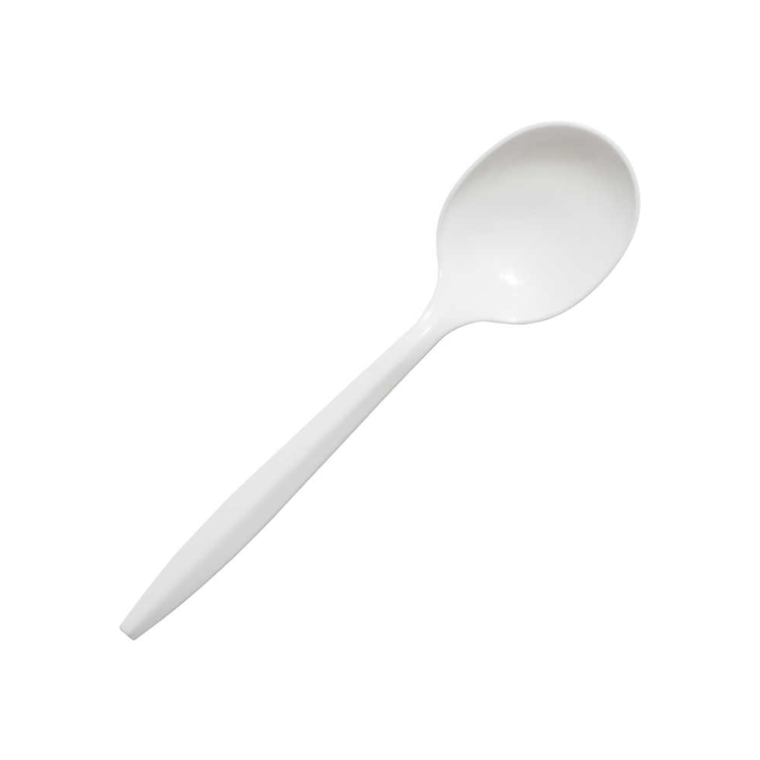 CUTLERY SOUP SPOON WHITE MED AMAYA-A1-3643