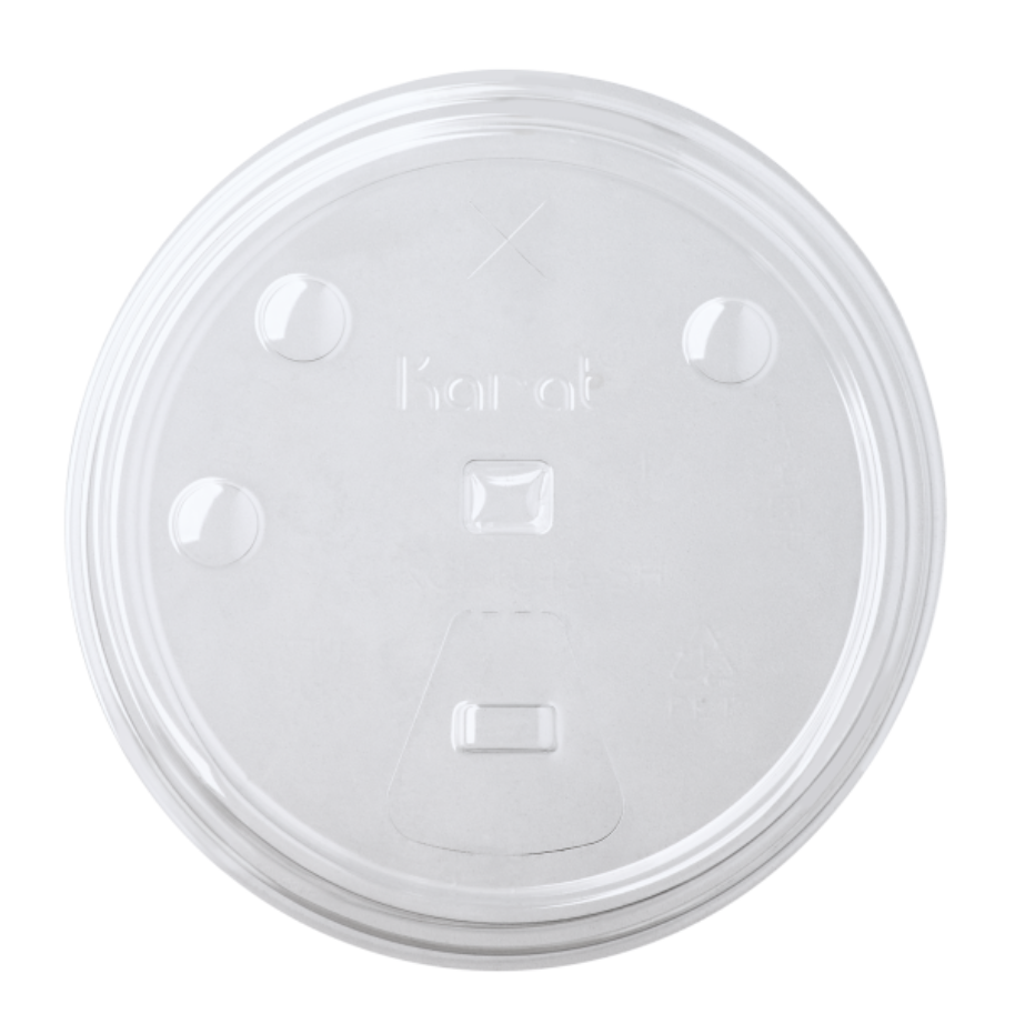 LID FLAT PET POLY PRO 32oz PRODEL-LO-C-KCL1045