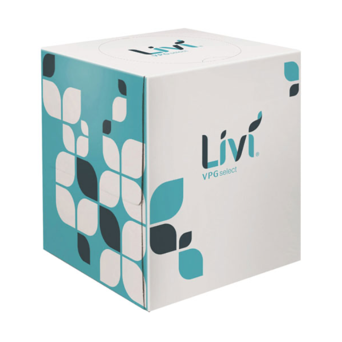 FACIAL TISSUE CUBE LIVI PRODEL-SC-11516