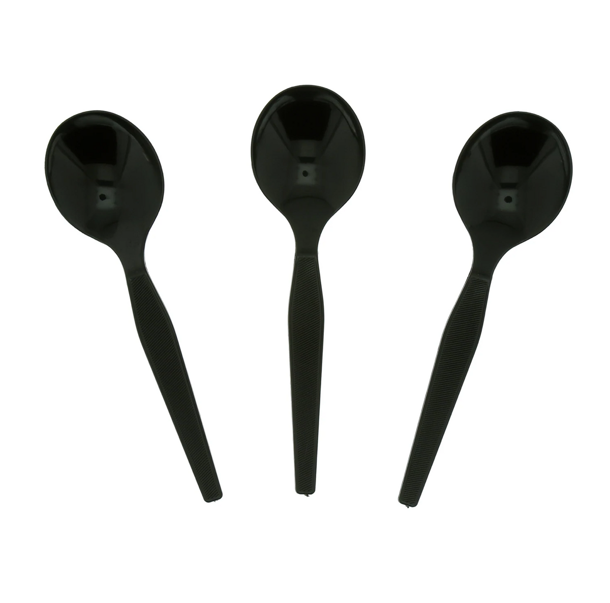 CUTLERY SOUP SPOON BLACK HW UNWRAPPED PRODEL-WL-8132