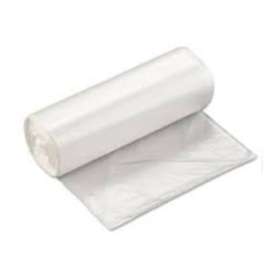 TRASH BAG 7-10 GAL CLEAR .6 mic PRODEL-CP-H24246N