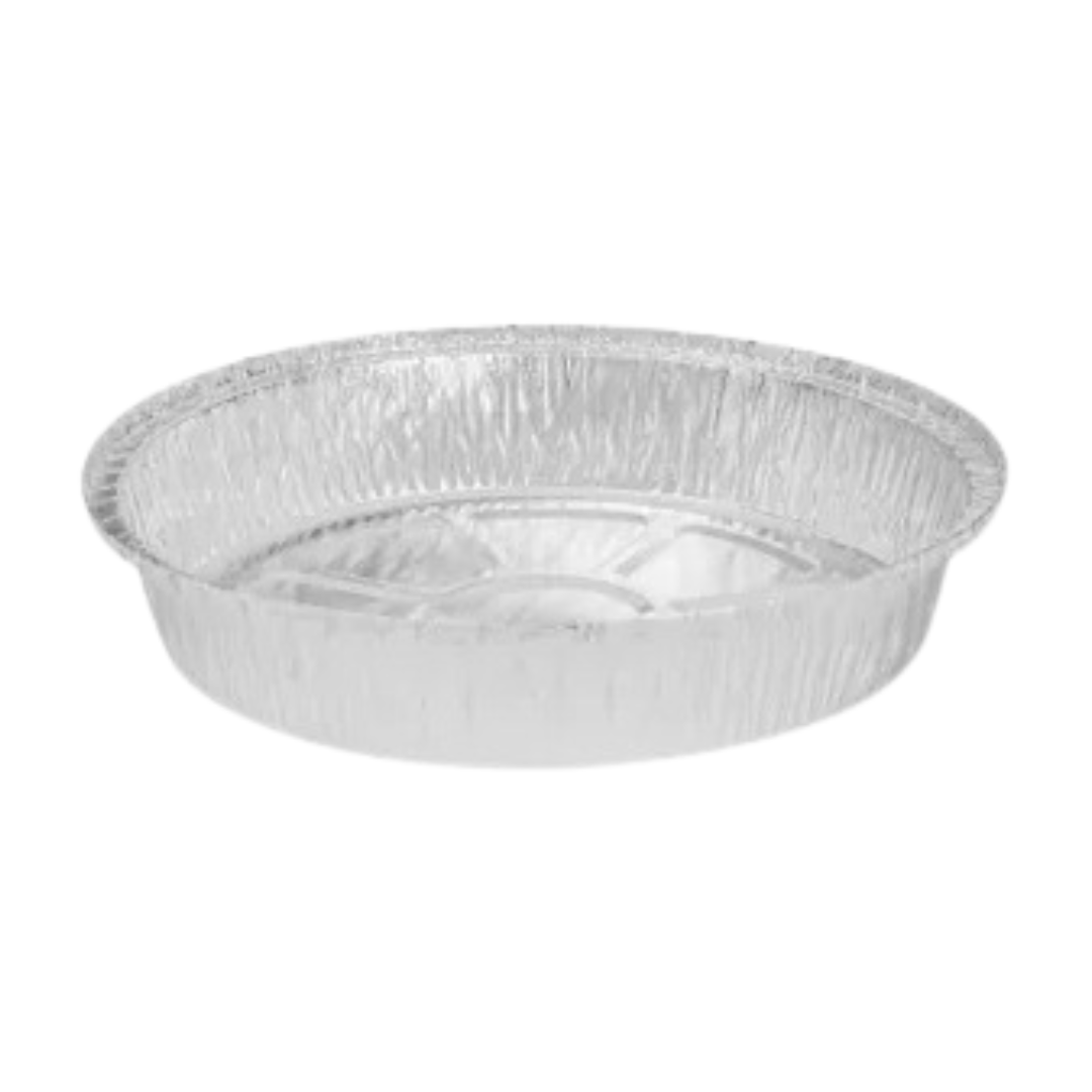 CONTAINER ROUND 9" ALUMINUM FOIL KARAT AMAYA-A1-AF-CR09