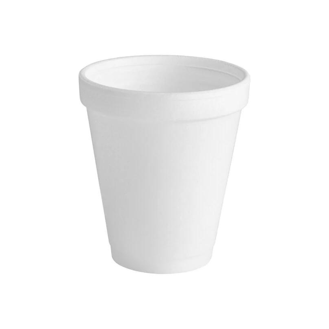 CUP FOAM WHITE 6oz DART PRODEL-DI-6J6