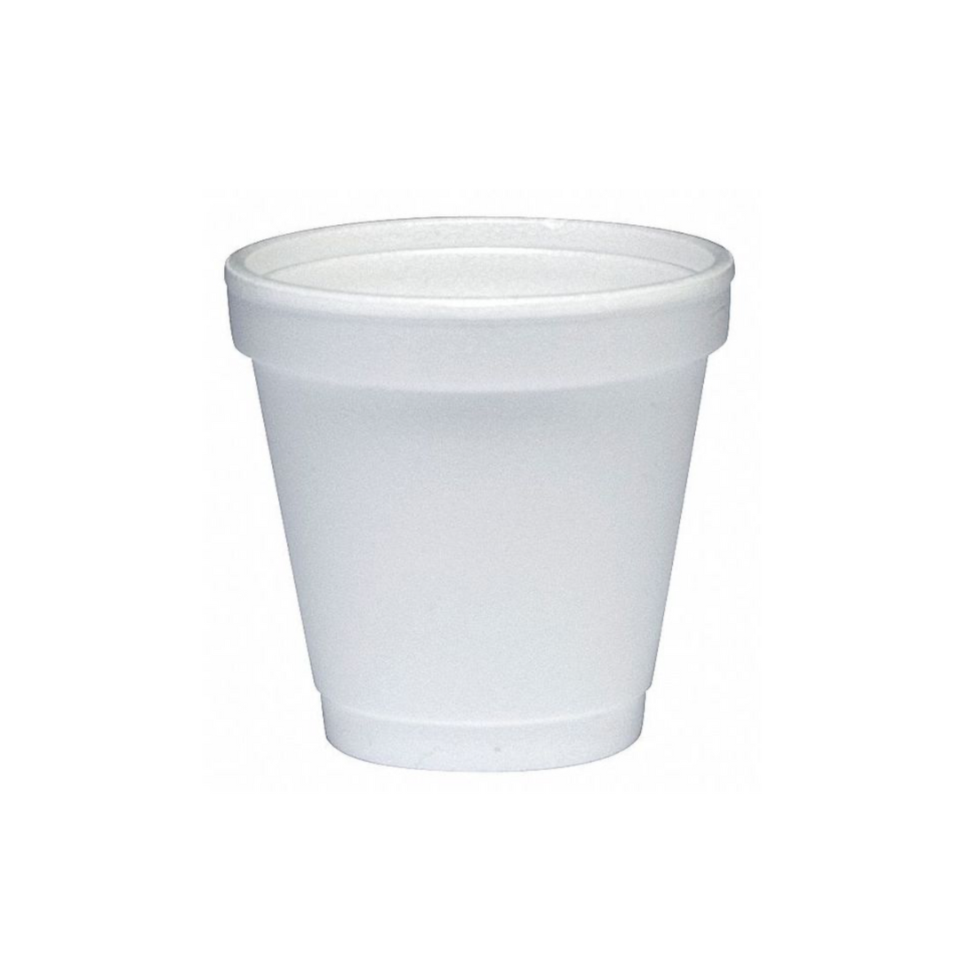 CUP FOAM WHITE 4oz DART PRODEL-MR-4J4