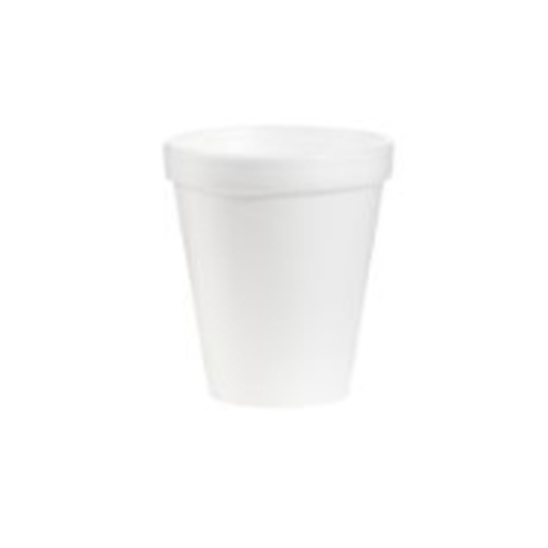 CUP FOAM WHITE 8oz DART PRODEL-MR-8J8